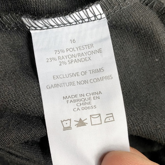 Penningtons Black Midi Length Skirt With Zipper 16 - Picture 4 of 12